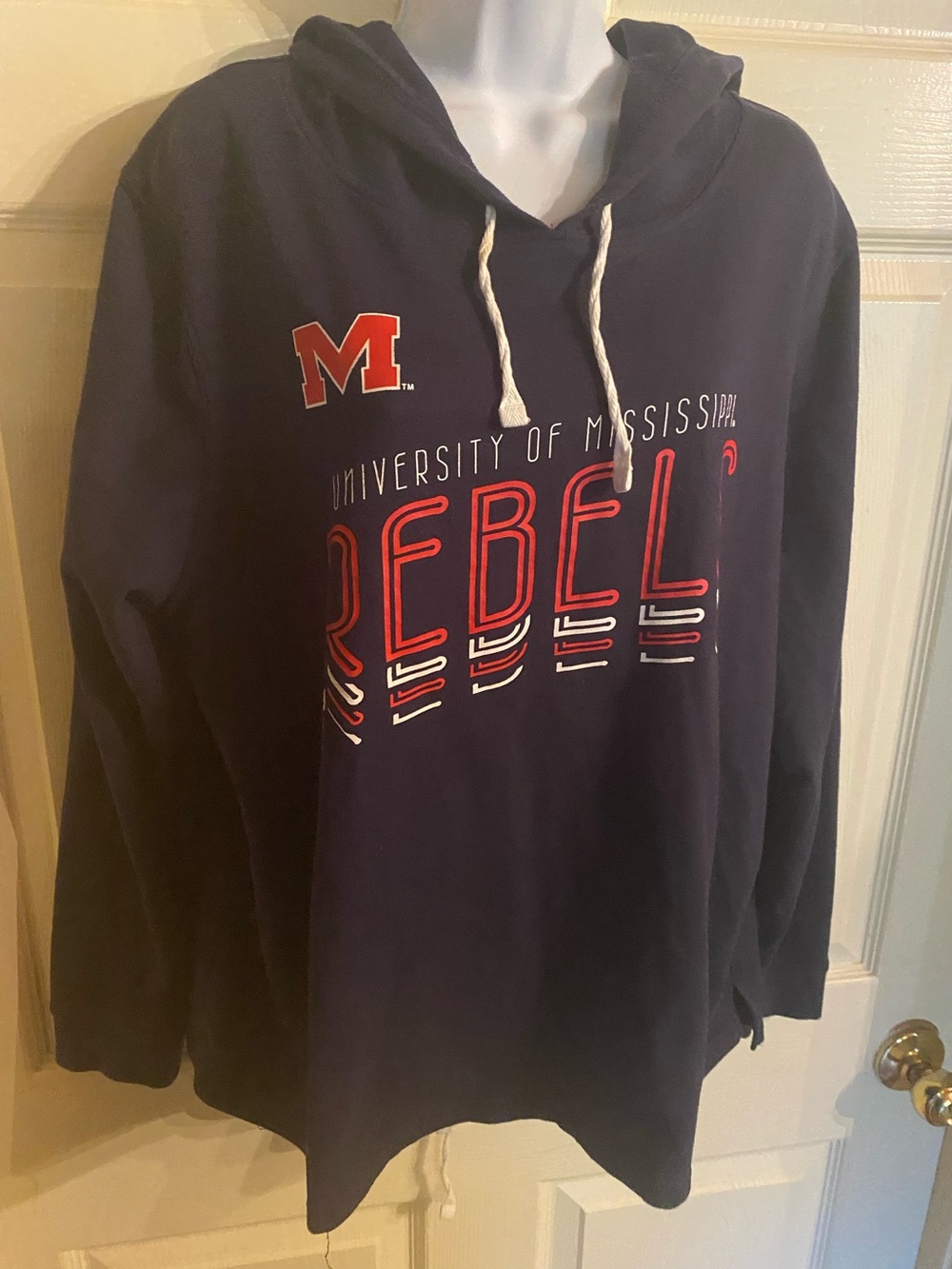 University of Mississippi ole miss Rebels Navy Hoodie - Unbranded